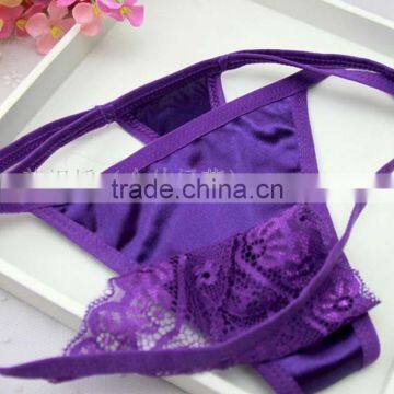 Stock Summer Style Women's Sey Thong Cotton Underwear Women G-String Briefs Sey Women's Briefs White Dot Print Panties Lingerie photo-3