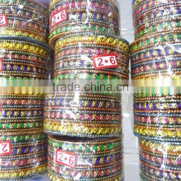 STOCK CLEARANCE Fashion Turquoise Silk Thread Bangles,Bridal Wholesale Bangles Bracelet,Fashion Bangle Sets photo-3