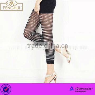 P0573Yiwu Fenghui pretty elastic sexy ladies sexy new disgen jacquard leggings hosiery