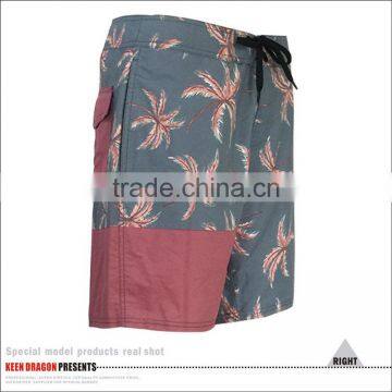 Mens Beachwear High Quality Waterproof Sublimation Print Beach Shorts photo-4