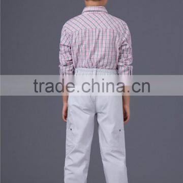 2014 latest Children kids Grey slacks Cotton Long Trousers