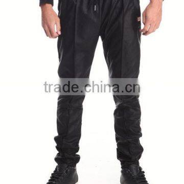 Red Mens Jogging SweatPants lambskin