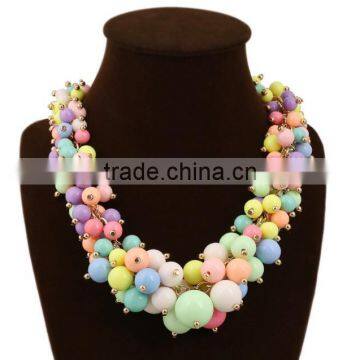 Zm33314a Simple Women Elegant Faux Pearl Wedding Necklace for Ladies photo-5