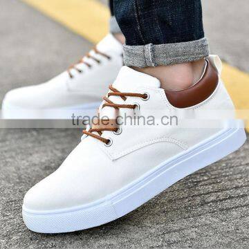 Zm11598a Fashion Pure Color 2017 New Style Men Casual Canvas Shoes photo-3