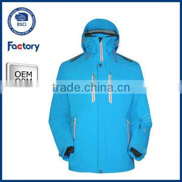 100%Polyester Ski jacket Customized Ski jcaket,waterproof ski jacket