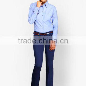 Ladies Chino Pants,brand Name Women Pants,flare Chino Pants photo-3