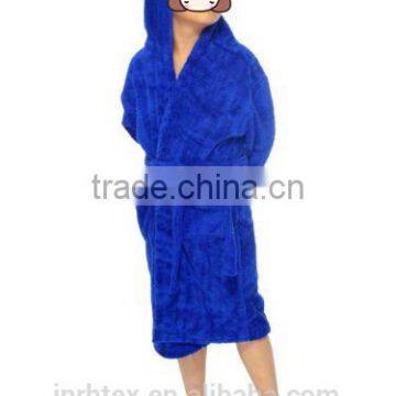Wholesale Custom Hooded Terry Cotton Bathrobe photo-3