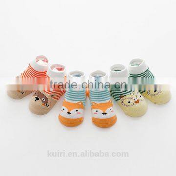 Cotton Socks Unisex Toddler Socks Floor Sock Infant Boys Girls Cat Skid Resistance Leg Warmers photo-2