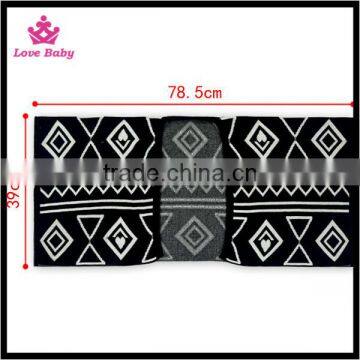 Black Paisley Shawl Fashional Styles American Kids Autumn Clothes Wholesale photo-2