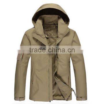 High Functional Best Quality Hooded Softshell Jacket with Full-zip