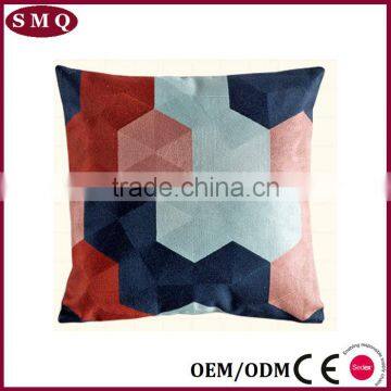 Custom Embroidered Geometric Vintage Decorative Neck Pillow photo-3