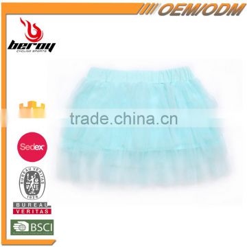 BEROY Custom Breathable and Soft Kids Girl mini Skirt