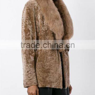 Shandao China Made Newly Arrived Good Price Garment Dyed Fur Mink Coats In Shanghai photo-3