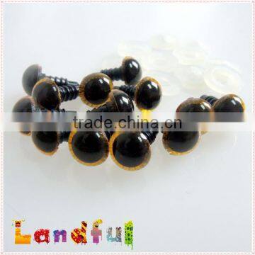12mm Orange Gold Safety Craft Animal Eyes For Amigurumi Stuffed Toy photo-4