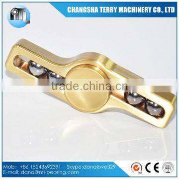 Steel Ball Brass Fidget Spinner Toy With Ceramic Bearing photo-1