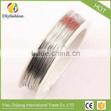 0.6 mm Silver Gold Plated Copper Wire Diy Beads Jewelry Making photo-4