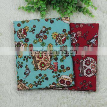 Hot Selling tc 45*45 110*76 Cvc Jersey Burn Out Custom Print Poplin Fabric Price photo-5