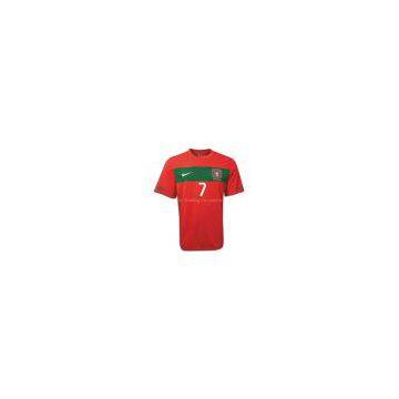 wholesale replica discount Portugal Home 2010/2011 # ronaldo national team jersey jerseys