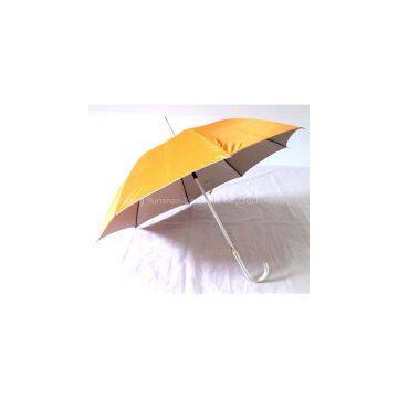 YS-1016Aluminum Shaft And Handle Parasols Straight Umbrella