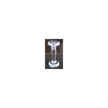 crystal candle holder