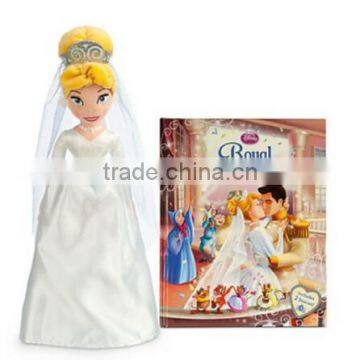 Cartoon Book Royal Celebration Plush Bear Sex Princess Doll
