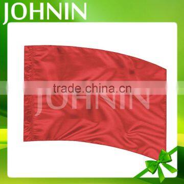 Hot sell OEM custom satin colorful cheap poly China silk flag