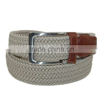 Top quality popular mens canvas tan belt