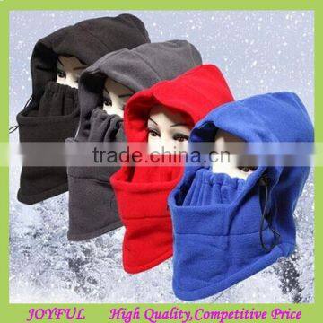 Fashion outdoor thicken warm polar fleece hat face mask balaclava