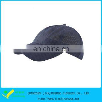 Light Polyester Mesh Material Quick Dry Sport Cap In Navy Blue