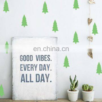 Tree Shape Ins Style Vinyl Mini Wall Sticker Children Room Home Decoration Mural Roon Decal