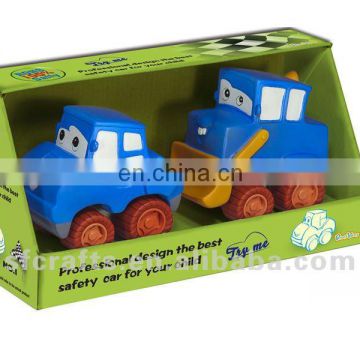 cartoon kids plastic friction cars