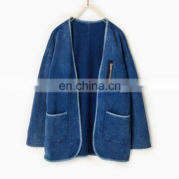 Latest design ladies fashion clothing custom kimono jacket in new model