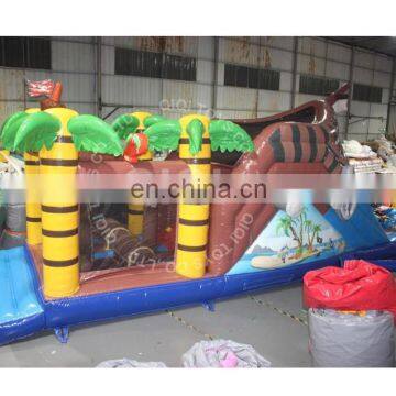 cheap price kids/adult challenge jungle inflatable obstacle course for sale