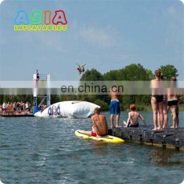PVC Tarpaulin Inflatable Float Wings ,Boat Swim Platforms With Air Pump