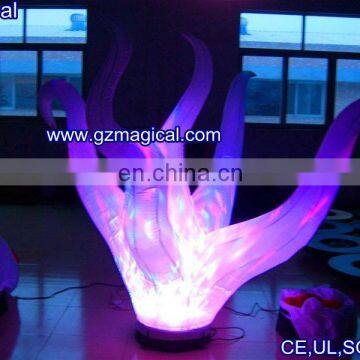 Cheap Lighting Inflatable Fire Column Decoration