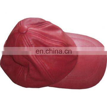 HMB-902F LEATHER BASE BALL HATS BASEBALL CAPS HEAD WEARS ON SALE