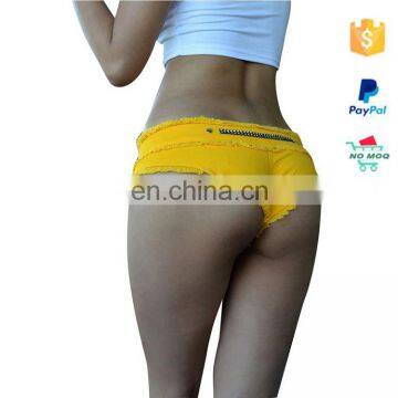 Hotsale 5 Colors Plain Denim Shorts photo-2