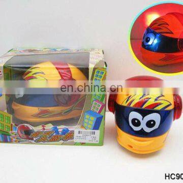 Helmet mudical flashing car led toy