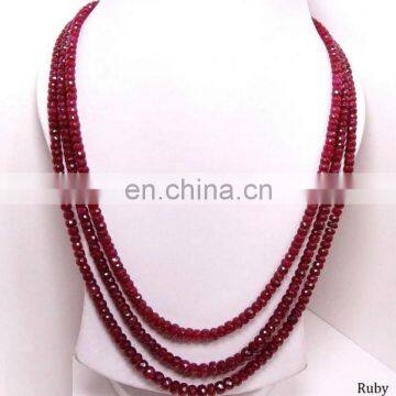 Genuine Ruby Precious Stone Malas