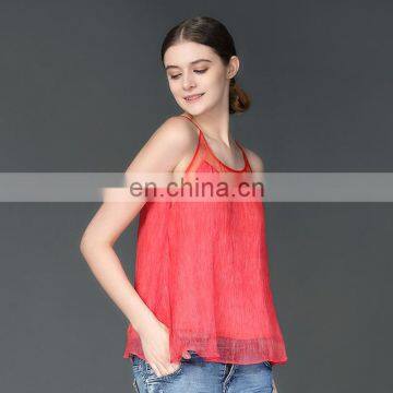 T-WV001 Women Vests Bulk Sexy Chiffon Camisole photo-5