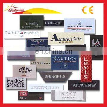 High Quality Hot Selling Embroidered Woven Main Labels