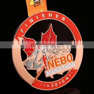 2016 New Style Canada Maple Leaf Shaped Casting Metal Medal photo-2