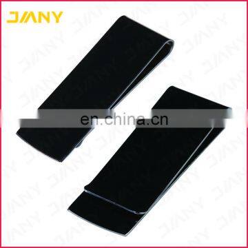 Personalized Gun Black Plated Metal Money Clip Engraved