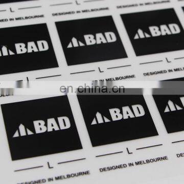 Screen printing custom peel off stickers