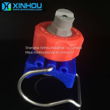 1.5inch pre-treatment pipe clamp nozzle,plastic spray nozzle