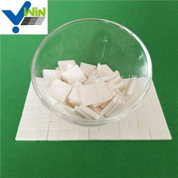 High alumina ceramic mosaic pieces lining sheet in chute