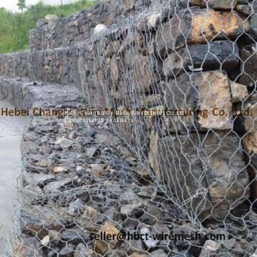 Retaining Stone Gabion Wall  Welded Gabion Baskets For Vertical Noise Barrier