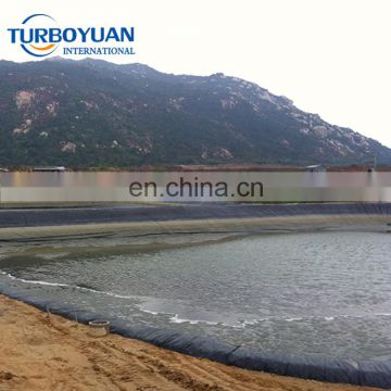 aquaculture fish farm black plastic polyethylene hdpe gse geomembrane