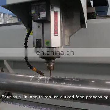 5 axis CNC machining center for Aluminum and PVC and Wooden Profiles