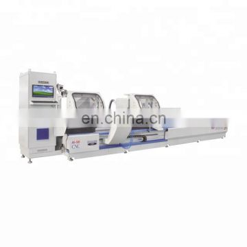 45 & 90 degree cutting machines for aluminum pvc profile / double head cutting machine